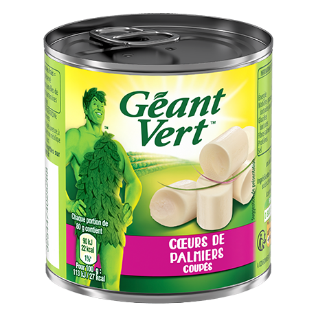Cœurs de Palmiers Coupés